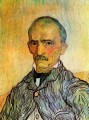 Porträt von Trabuc ein Begleiter in Saint Paul Krankenhaus Vincent van Gogh